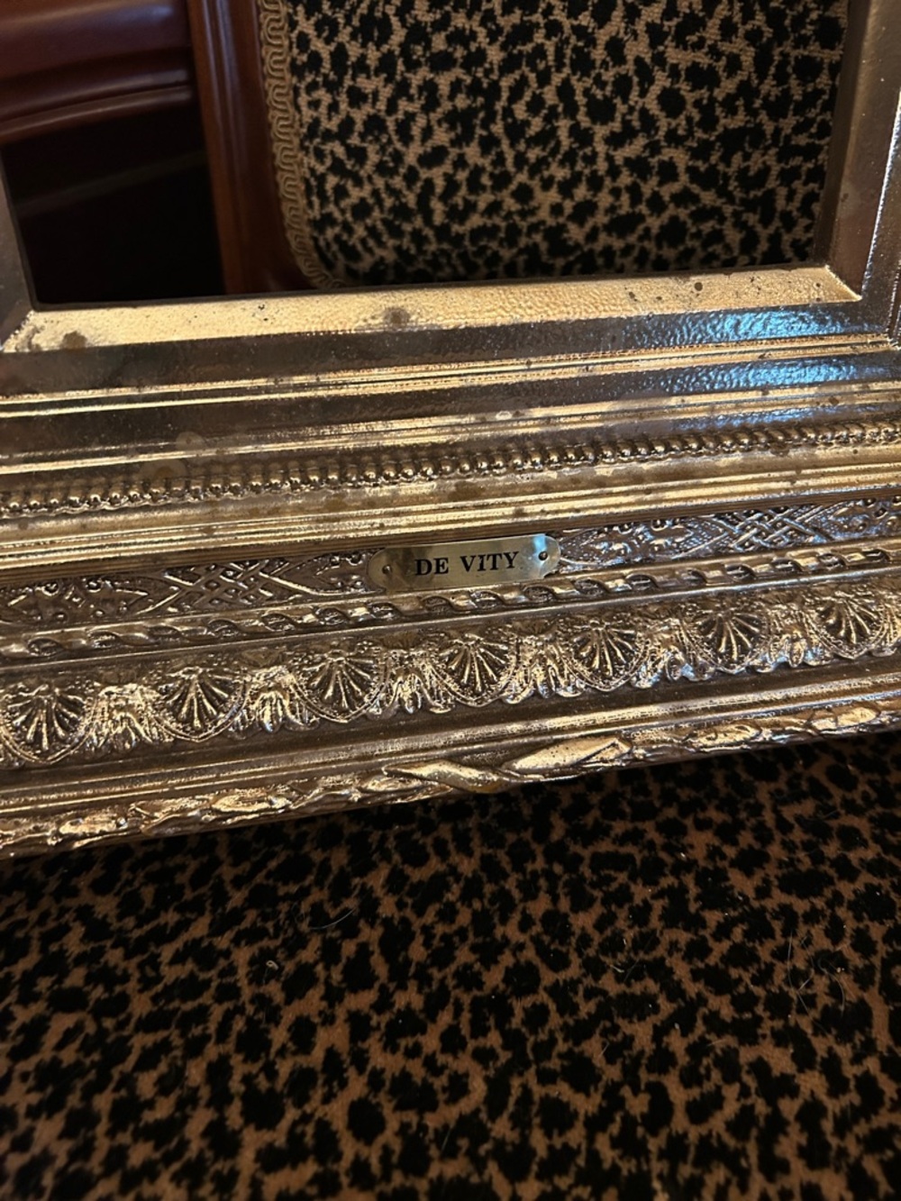 Ornate Gold Decorative Picture Frame - Picture 3 of 5